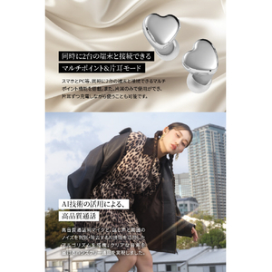 AVIOT トゥルーワイヤレスイヤホン Silver TE-I3-SL-イメージ16