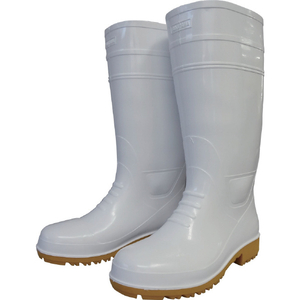 福山ゴム 耐油長靴先芯入り　ガロア＃１ホワイトＬ GLA1-LH-イメージ1