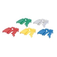 サンワサプライ モジュラーカバー(後付け可能) 5色セット ADT-MC3K