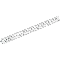 新潟精機 三角スケール 快段目盛 建築士用 30cm FC717NJ-TSB-30KD