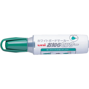 三菱鉛筆 ホワイトボードマーカー(お知らセンサー)太字 丸芯 緑 F884917-PWB2007M.6-イメージ1