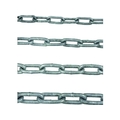 ニッサチェイン 鉄ドブメッキ溶接リンクチェイン 4mm×30m 300.984246 FC271FM-IW40