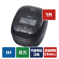 タイガー 圧力IHジャー炊飯器 ブラック JRI-T180K