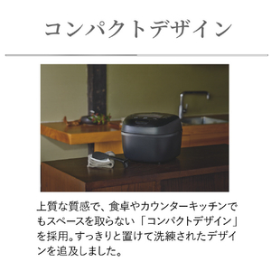 タイガー 圧力IHジャー炊飯器 ブラック JRI-T180K-イメージ10