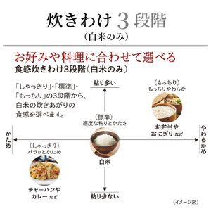 タイガー 圧力IHジャー炊飯器 ブラック JRI-T180K-イメージ5