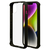 ラスタバナナ iPhone 14/13用VANILLA PACK AIR LITE ハイブリッドケース TPU×PC ブラック 7089IP261HB-イメージ1