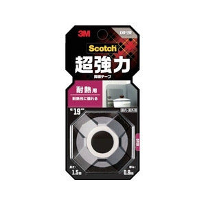 3M スコッチ 超強力両面テープ 耐熱用 19mm×1.5m KHR-19R FC938ZL-3892940-イメージ1