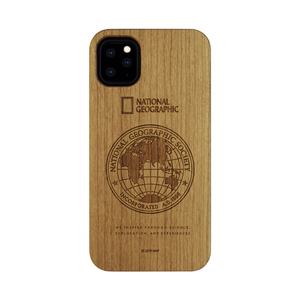 National Geographic iPhone 11 Pro Max用ケース Global Seal Nature Wood チェリーウッド NG17191I65R-イメージ1
