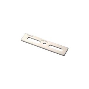 トラスコ中山 TRUSCO　ジョイント金具24型フラットクローム寸法100穴数3 TK24-F2C-イメージ1