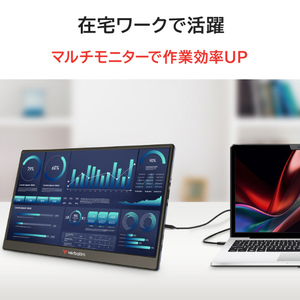 Verbatim 15．6型モバイル液晶ディスプレイ PM15NV1-イメージ5