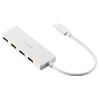 エレコム USB Type-C 4ポートUSB2.0ハブ ホワイト U2HC-H040WH