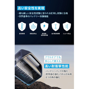 Anker 535 Portable Power Station (PowerHouse 512Wh) ブラック A1751512-イメージ4