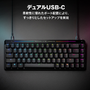 ASUS ROG Falchion Ace HFX ゲーミングキーボード Black ROGFALCHIONACEHFXHFXUSPBT-イメージ14