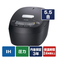 タイガー 圧力IHジャー炊飯器 オフブラック JPV-L100KO