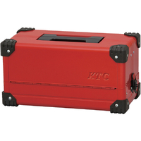 ＫＴＣ スチール製工具箱 両開きメタルケース（レッド） 間口４４０×奥行２３３×高さ２３０ｍｍ KTC 両開きメタルケース キャリングトレイ EK-10AR3
