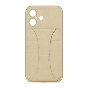 ＮＡＴＵＲＡＬ　ｄｅｓｉｇｎ iPhone 16用背面型ケース NICOLA エクリュ IP24-61-NIC01-イメージ1