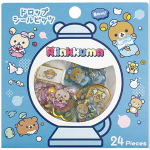 サンエックス ドロップシール リラックマラボ01 リラックマラボ01 ﾄﾞﾛﾂﾌﾟｼ-ﾙﾘﾗﾂｸﾏﾗﾎﾞ01-イメージ1