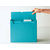 コクヨ 個別フォルダー〈NEOS〉PP A4 マチ30 ターコイズブルー 10冊 F028757-A4P-NEF30B-イメージ4