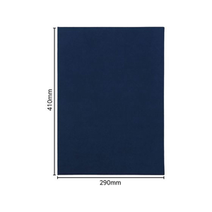 アーテック 証書ファイル スエード B4 パッド有 紺 FCE286Y-118837-イメージ3