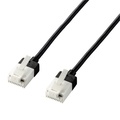 エレコム Cat6A LANケーブル(1．0m) ブラック LD-GPASST/BK10