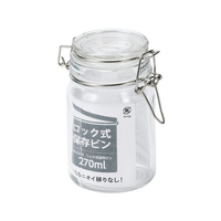 パール金属 ロック式保存ビン 270mL ナチュラル FC283NP-HB-5328