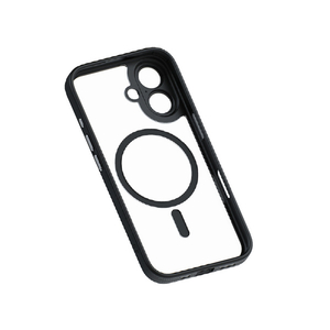 miak iPhone 16用レンズガード一体型MagSafe対応クリアケース ブラック MA27192I16-イメージ3