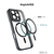 miak iPhone 16用レンズガード一体型MagSafe対応クリアケース ブラック MA27192I16-イメージ6