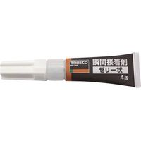 トラスコ中山 TRUSCO/瞬間接着剤 4g ゼリー状 SYU4G-Z FCD792B-3805503
