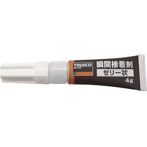 トラスコ中山 TRUSCO/瞬間接着剤 4g ゼリー状 SYU4G-Z FCD792B-3805503-イメージ1