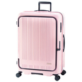 アジア・ラゲージ スーツケース(100L/拡張時110L) MAXBOX パステルピンク MX-8011-28W ﾊﾟｽﾃﾙﾋﾟﾝｸ