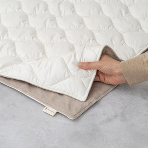 Life on Products あったかキルティング USB給電式3WAYブランケット Life on Products アイボリー LCAWA020-IV-イメージ7