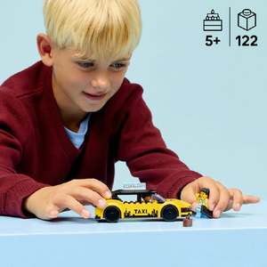 レゴジャパン LEGO シティ 60487 黄色のタクシー 60487ｷｲﾛﾉﾀｸｼ--イメージ5