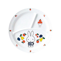 関東プラスチック工業 メラミン子供食器 ミッフィーフルーツ 丸ランチ皿 FC138LP-5445230
