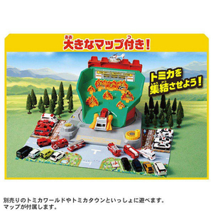 タカラトミー トミカワールド ぐるっとチェンジ!サウンド消火訓練所 ｸﾞﾙﾂﾄﾁｴﾝｼﾞｻｳﾝﾄﾞｼﾖｳｶｸﾝﾚﾝ-イメージ8