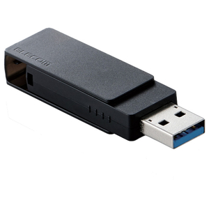 エレコム USBメモリ(64GB) ブラック MF-RMU3B064GBK エレコム USBメモリ(64GB) ブラック MF-RMU3B064GBK