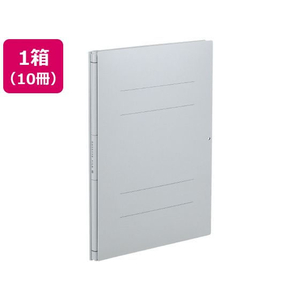 コクヨ ガバットファイル(中抜き) A4タテ グレー 10冊 F139177-ﾌ-VN90M-イメージ1