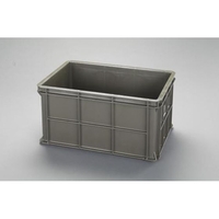 エスコ コンテナ OD色 656×456×326mm 77.2L FCX4223-EA506AF-54