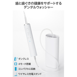 エレコム DENTNICS デンタルウォッシャー ホワイト HC-JF01WH-イメージ9