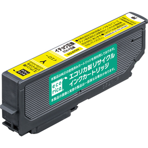 エコリカ 互換リサイクルインクカートリッジ イエロー ECI-EITH-Y エコリカ 互換リサイクルインクカートリッジ イエロー ECI-EITH-Y
