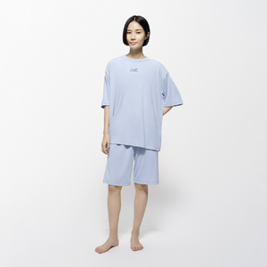 MTG Recovery Wear スリープトップ(半袖) M SIXPAD ライトブルー SW-BL-45B-M-イメージ7