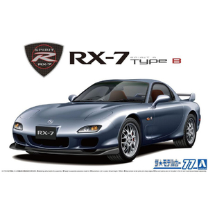 アオシマ 1/24 ザ・モデルカー No．77 マツダ FD3S RX-7 スピリットR タイプB '02 ｻﾞﾓﾃﾞﾙｶ-77FD35RX7ｽﾋﾟﾘﾂﾄRN-イメージ1