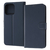 レイアウト iPhone 14 Pro Max用耐衝撃 手帳型レザーケース シンプル マグネット ダークネイビー RT-P39ELC1/DN-イメージ1
