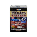 アサヒペン 油性高耐久アクリルトタンα 12KG 赤さび FC958NU