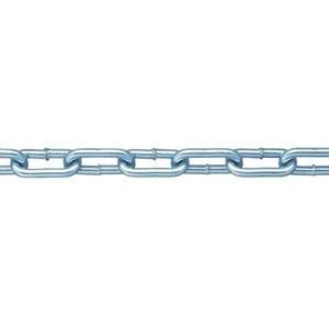 ニッサチェイン 鉄ユニクロ溶接リンクチェイン 5.5mm×30m 301.965.5309 FC962EV-IW2055-イメージ1