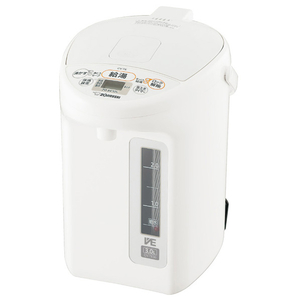 象印 ジャーポット(3.0L) 優湯生 ホワイト CV-TE30-WA 象印 ジャーポット(3.0L) 優湯生 ホワイト CV-TE30-WA