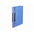 キングジム クリアーファイルカラーベース差替式A4 30穴 背幅25 青 1冊 F804957-139ｱｵ