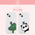 Dparks iPhone 13 Pro用ソフトクリアケース ワニ DS21193I13P-イメージ2