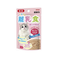 アイシア 健康缶パウチ 離乳食 まぐろとささみペースト 40g FCU9819