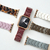 GAACAL Apple Watch Series 1-8/SE1-2/Ultra [42/44/45/49mm]用プラスチックバンド べっこう Z00147BRB-イメージ3