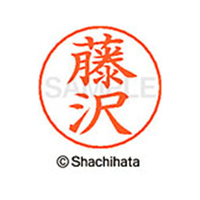 シヤチハタ ネームペン用ネーム シルバー 既製 藤沢 FC47519-X-GPS-1748